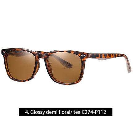 Men Sunglasses Fashion Square Polarized Eyewear - Men Sunglasses - Coolpandas - Mad Fly Essentials