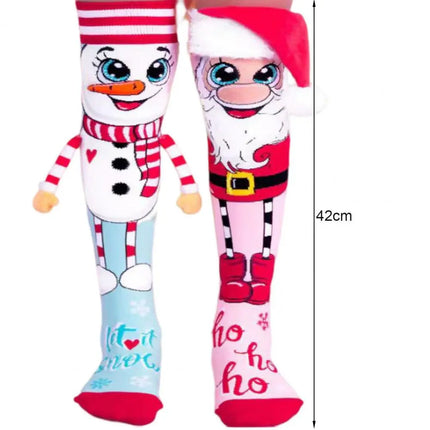 Women Trendy Cartoon Christmas Socks