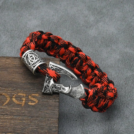 Bracelet Viking Men Norse Rune Design Animal Accessories - Bracelet - Dawapara - Mad Fly Essentials