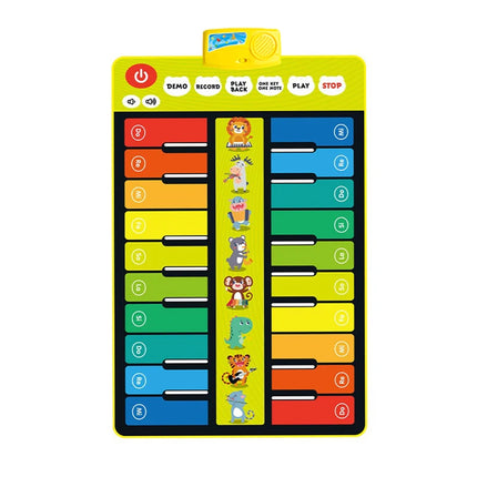 Kids 4 Styles Double Row Multifunctional Musical Piano Mat