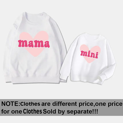 Sweater Family Match Valentine Mother Mad Fly Women Heart Sweater - Sweater - MVUPP - Mad Fly Essentials