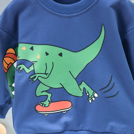 Baby Boys Spring Animal Dinosaur Clothing Set