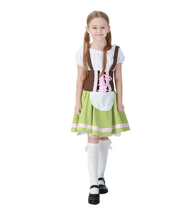Costume Dress Girl Oktoberfest Dirndl Bavarian Dress - Costume Dress - Iootiany - Mad Fly Essentials