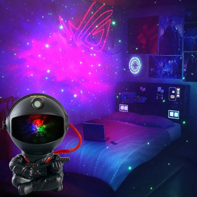 Kids Room LED Galaxy Starry Night Rotating Projector