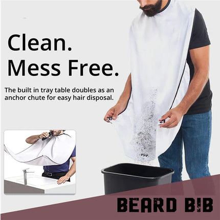 Men's Shave Beard Collector Bib Apron
