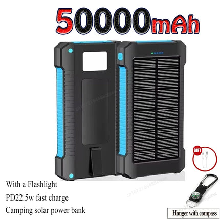 Home Essentials Portable Solar 20k mah Powerbank - Home Essentials - Tollcuudda - Mad Fly Essentials
