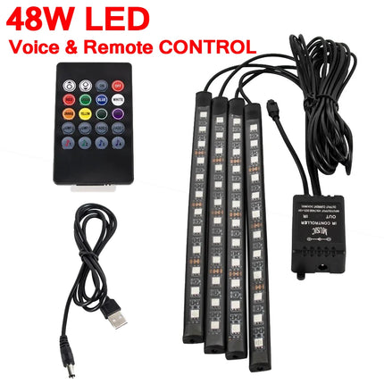 Auto LED Light Interior Ambient Night Light - Auto LED Light - Fccemc - Mad Fly Essentials