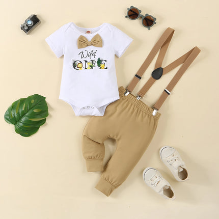 Clothing Set Baby Boy First Birthday Rompers Overalls - Clothing Set - Prowow - Mad Fly Essentials