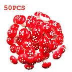 50PCS Mushroom