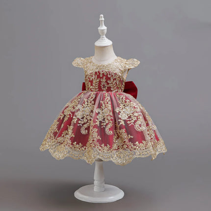 Party Dress Baby Girl 1 Year Christening Birthday Dress - Party Dress - NNJXD - Mad Fly Essentials