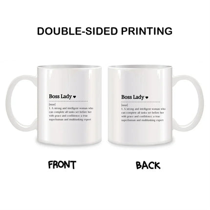 Coffee Mug Boss Lady Birthday Gift Drinkware - Coffee Mug - Aiuhu - Mad Fly Essentials