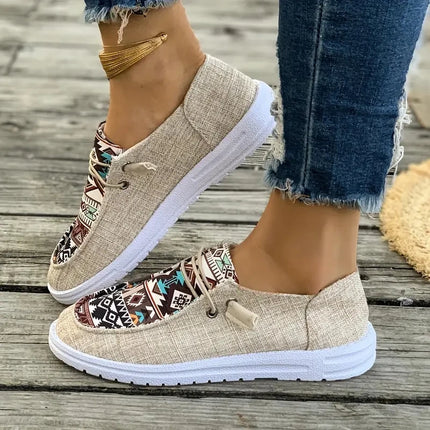 Canvas Shoes Women Bohemian Lightweight Shoes - Canvas Shoes - Animal Unicorn - Mad Fly Essentials