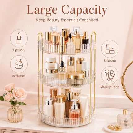 Bathroom Decor Rotary Shower Storage Tray Set - Bathroom Decor - Rayan - Mad Fly Essentials