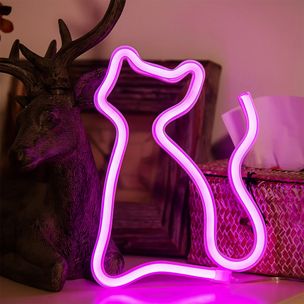 LED Night Light Follow Me Dimmable Neon Sign Decor - LED Night Light - Rayh - Mad Fly Essentials