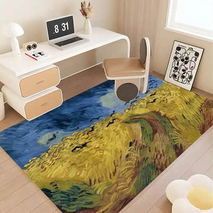 Van Gogh Oil Paintings Room Welcome Mats - Mad Fly Essentials
