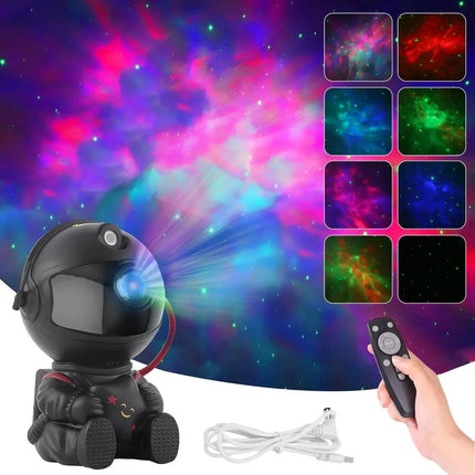 Kids Room LED Galaxy Starry Night Rotating Projector