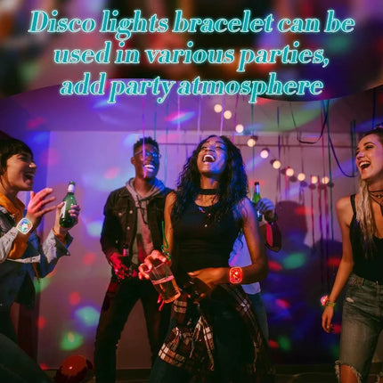 Party Favors Halloween Christmas Wrist Ambient LED Disco Lamp - Party Favors - 3D DIY Puzzles - Mad Fly Essentials
