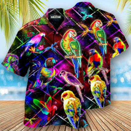 Men Psychedelic Bulldog 3D Hawaiian Party Shirts
