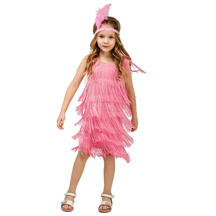 Costume Dress Baby Girl 1920s Latin Flapper Dress - Costume Dress - Prowow - Mad Fly Essentials