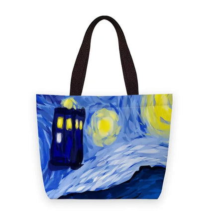 Women Van Gogh Fashion Starry Night Beach Bags