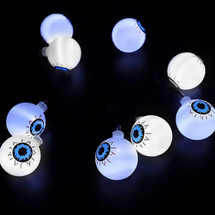 LED Fairy Light Spooky 20LED Eyeball String Lights - LED Fairy Light - TItanfire - Mad Fly Essentials