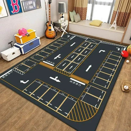 Kids Cartoon Game Carpet Dinosaur Area Rug - Mad Fly Essentials