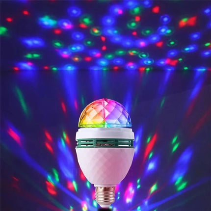 LED Party Light Birthday E27 Auto Rotating Stage Light - LED Party Light - Thebse - Mad Fly Essentials