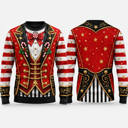 3D Hoodies Men Xmas Rocking Skull Christmas Viking Sweater - 3D Hoodies - Vikineey - Mad Fly Essentials