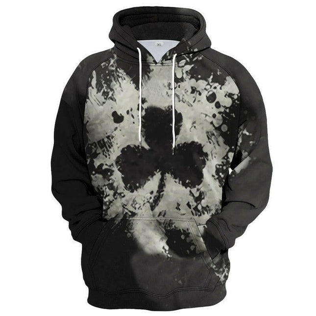 Men Long-Sleeve 3D Ace Poker Hoodies - Men's Fashion Mad Fly Essentials