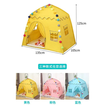 Kids Play Mat Room Activity Tent Pink Blue Playhouse - Kids Play Mat - Supple - Mad Fly Essentials