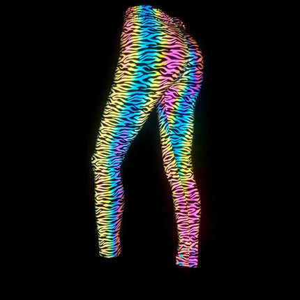 Fitness Leggings Women Grey Honeycomb High Elastic Leggings - Fitness Leggings - Cuhakci - Mad Fly Essentials