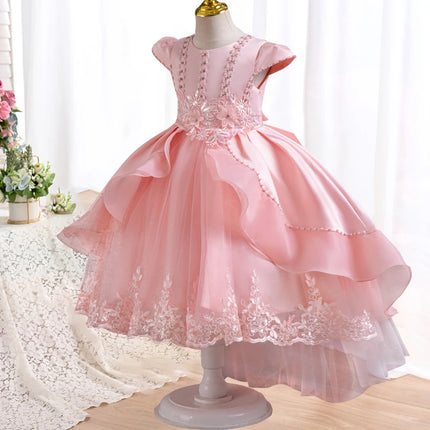 Princess Dress Baby Girl 3-12Y Petal Pink Bridesmaid Dress - Princess Dress - LJW - Mad Fly Essentials