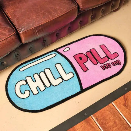 Area Rug Chill Pill 100mg Tufted Rug - Area Rug - Lakea - Mad Fly Essentials
