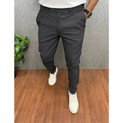 Business Casual Pants Men Summer Slim Breathable Pants - Business Casual Pants - Toplimit - Mad Fly Essentials