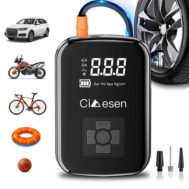 Auto Essentials Wireless Tire Inflator Air Compressor - Auto Essentials - Baseus - Mad Fly Essentials