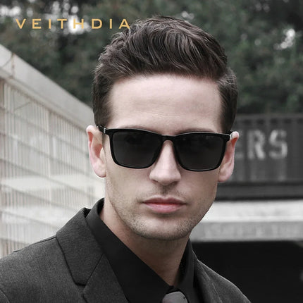 Men Sunglasses Vintage Retro Polarized Pilot Eyewear - Men Sunglasses - Veithdia - Mad Fly Essentials