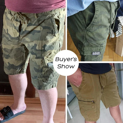 Men Summer Bermuda Camouflage Cargo Shorts