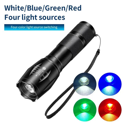 LED Flashlight Waterproof Tactical USB Flashlight - LED Flashlight - Superfire - Mad Fly Essentials