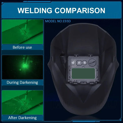Welding Mask Large View Solar Filter Welder Set - Welding Mask - chgimposs - Mad Fly Essentials