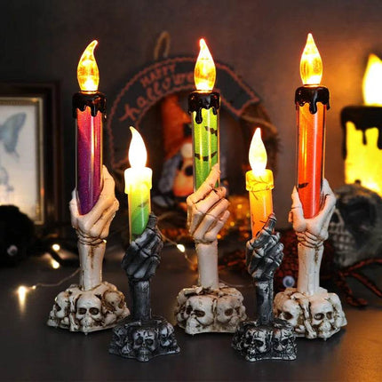 Halloween Skeletons LED Party Candles - Mad Fly Essentials