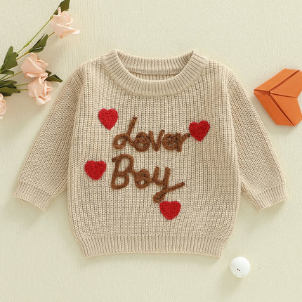 Sweater Baby Boy Winter Sweetheart Sweater Top - Sweater - Jumping Meters - Mad Fly Essentials