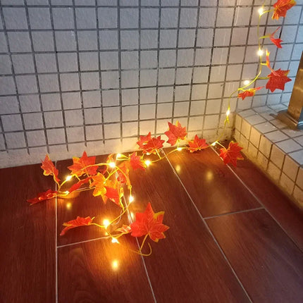 LED Fairy Light Solar Artificial Thanksgiving Decor - LED Fairy Light - ECLH - Mad fly Essentials