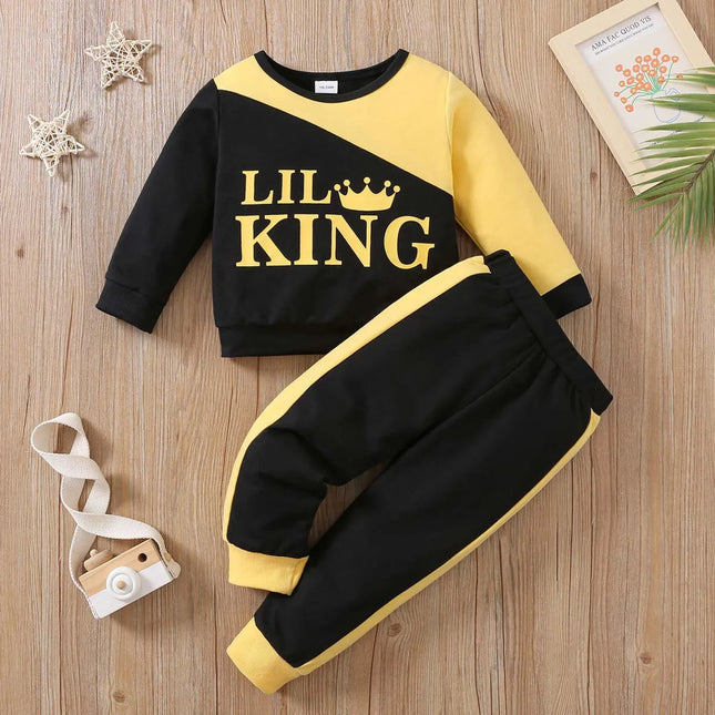 Baby Boys 2pc Lil King Tracksuit
