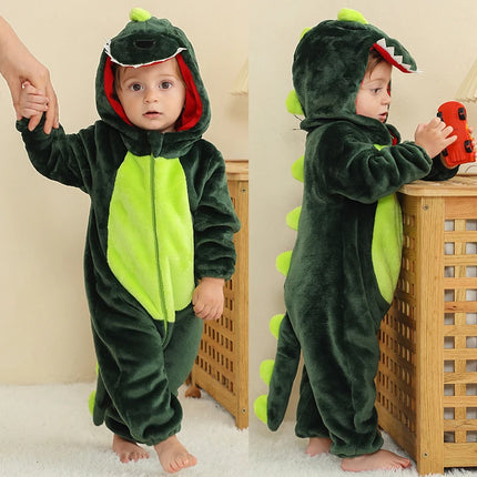 Baby Romper Boys Onesie 6-18M Dinosaur Spring Wear - Baby Romper - Zafille - Mad Fly Essentials