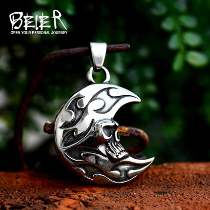 Necklace Men European Celtic Knot Retro Crescent Pendant - Necklace - Celtic Life - Mad Fly Essentials
