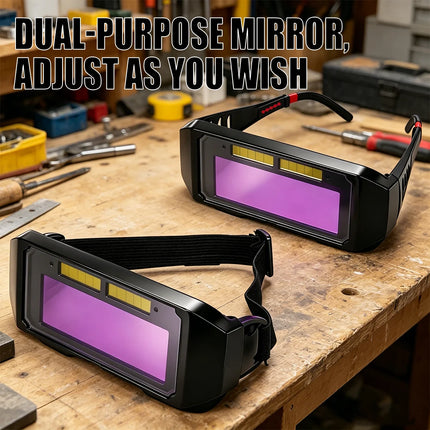 Welding Mask Solar Auto Darkening Arc Protection Helmet - Welding Mask - Guueld - Mad Fly Essentials