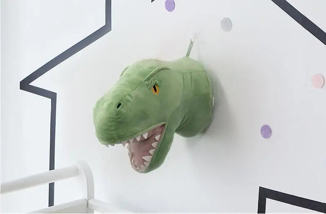 Kids Room Decor Plush Animal Wall Dinosaur - Kids Room Decor - Nordic Creations - Mad Fly Essentials