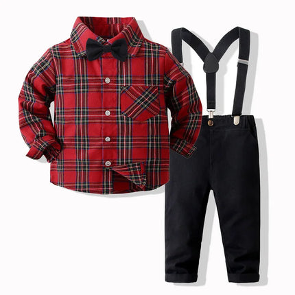 Gentleman Outfit Baby Boy Formal Costume Suit - Gentleman Outfit - Babyboo - Mad Fly Essentials
