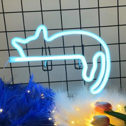 LED Night Light Follow Me Dimmable Neon Sign Decor - LED Night Light - Rayh - Mad Fly Essentials