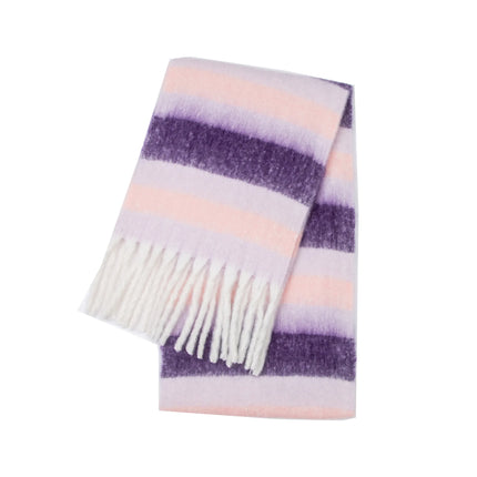 Scarf Women Thick Cashmere Rainbow Shawl - Scarf - Scarf - Pixiekiki - Mad Fly Essentials